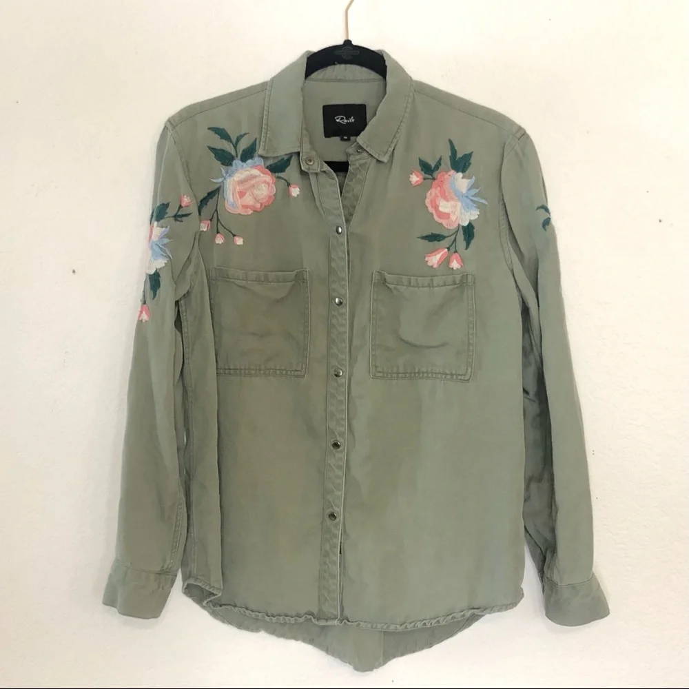 Rails Embroidered Button Down - Picture 2 of 8